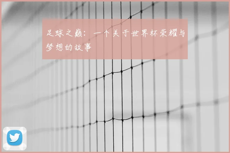 足球之巅:一个关于世界杯荣耀与梦想的故事