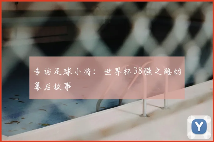 专访足球小将:世界杯38强之路的幕后故事