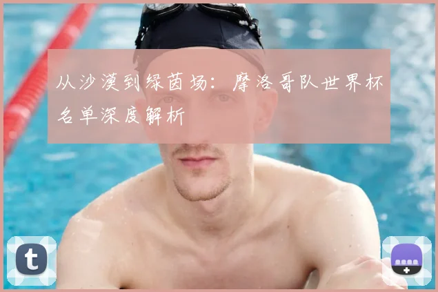 从沙漠到绿茵场：摩洛哥队世界杯名单深度解析